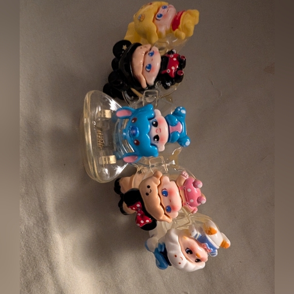 Colorful Disney Character Hair Clips - Picture 2 of 4